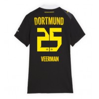 Borussia Dortmund Joey Veerman #25 Udebanetrøje Dame 2026-27 Kortærmet